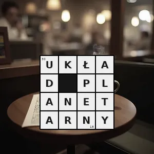 Rozwiązanie krzyżówki: planety i inne ciała niebieskie krążące wokół centralnej gwiazdy lub układu gwiazd - układ planetarny | hasła, synonimy i podpowiedzi Hasło krzyżówkowe planety i inne ciała niebieskie krążące wokół centralnej gwiazdy lub układu gwiazd - układ planetarny – rozwiązanie, synonimy, podpowiedzi i definicje krzyżówkowe